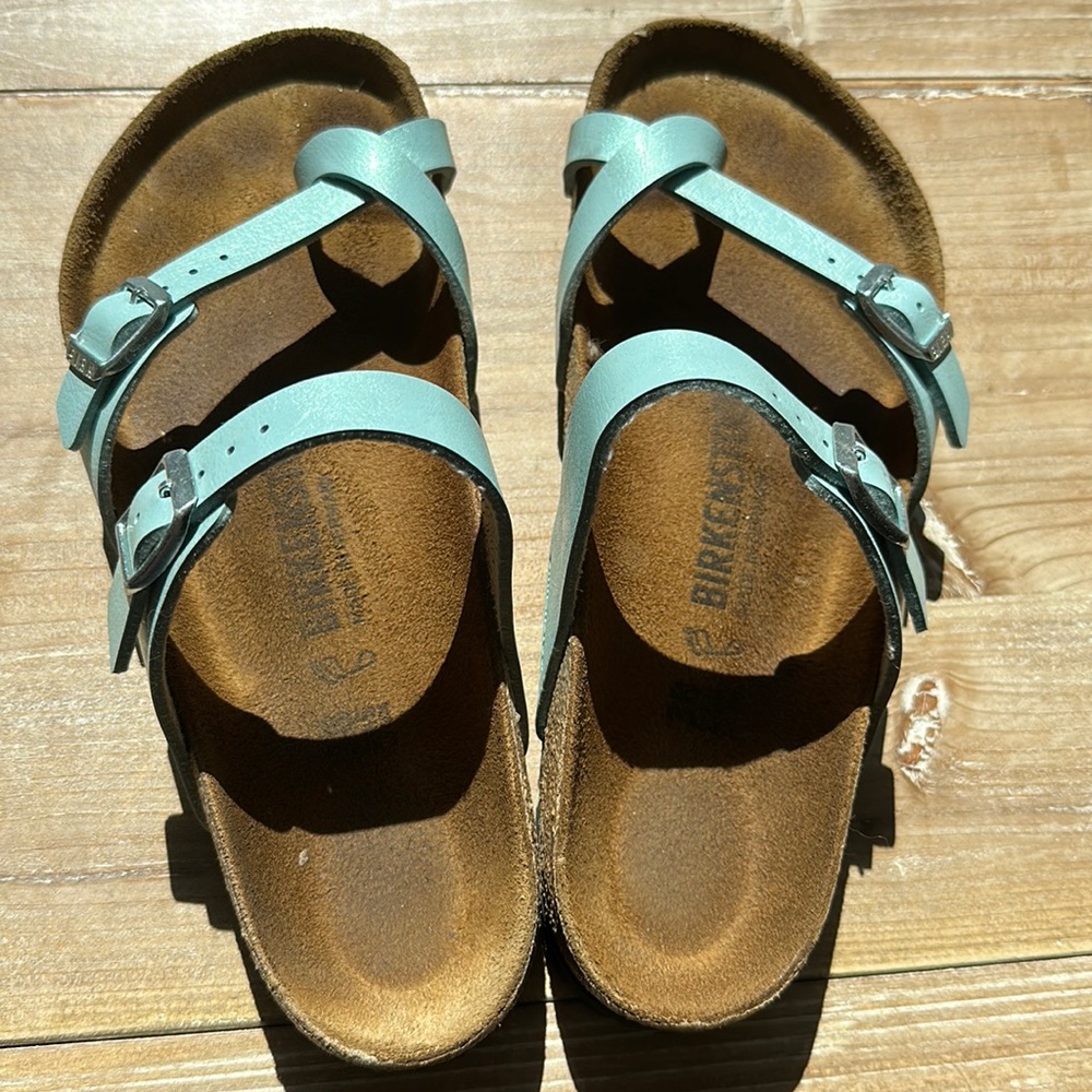 Birkenstock Mayari Graceful Aqua Sandals